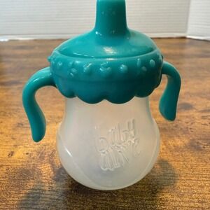 Baby Alive Bottle Sippy Cup Accessory Replacement Part Teal Green‎ Toy